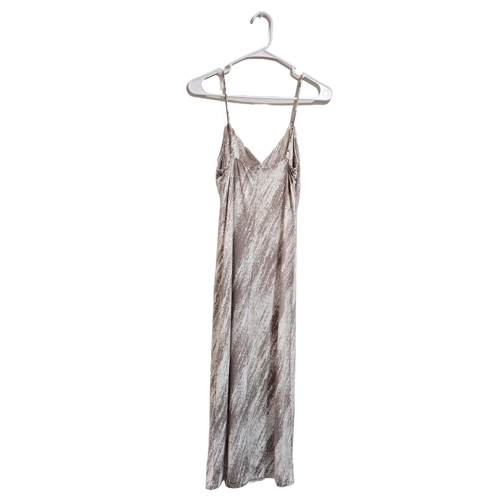 Forever 21 Brown and Cream Chemise with Spaghetti Straps - Picture 6 of 7